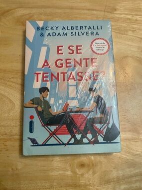 E Se A Gente Tentasse? Becky Albertalli & Adam Silvera Paperback Book